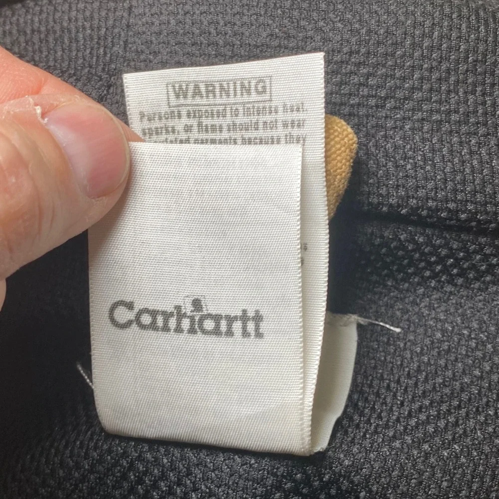 Carhartt J140 USA Duck Active Jacket Hooded Thermal Lined Brown XL Regular